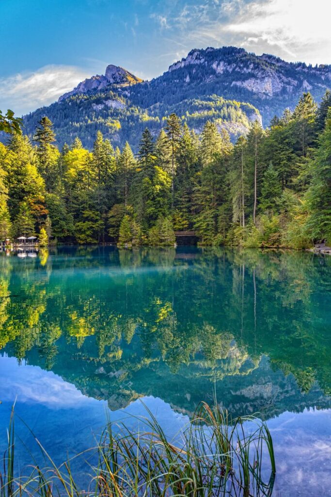 fotospots-schweiz-blausee-spieglung